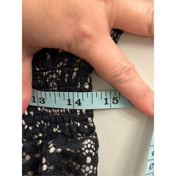 Twelfth Street by Cynthia Vincent Lace Romper S Silk Trim MSRP $398 - Picture 9 of 14